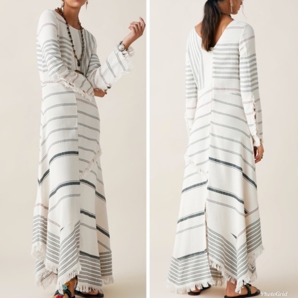Zara Dresses & Skirts - ZARA LIMITED EDITION STUDIO STRIPED A LINE DRESS SMALL NWT